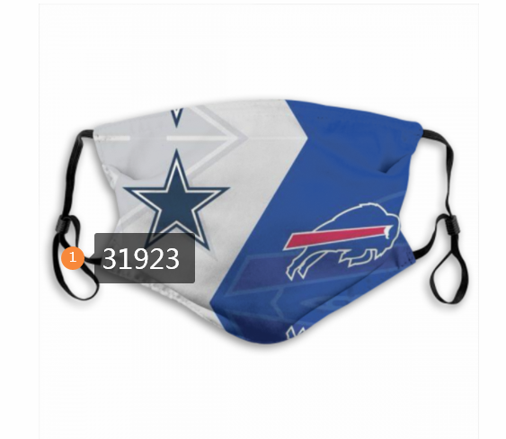 NFL Buffalo Bills 282020 Dust mask with filter